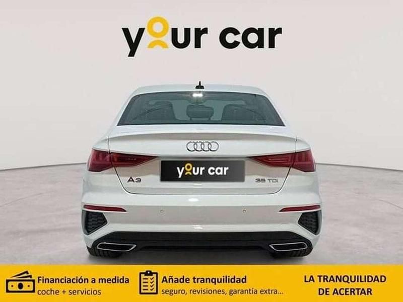 Usado Audi A3 S-Line 150 CV (110 kW) 2022 Blanco Berlina