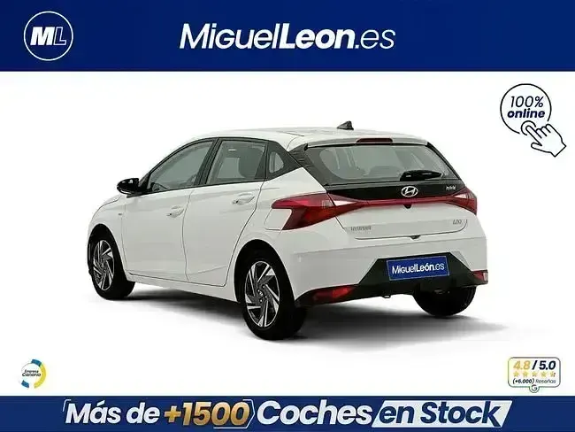 Usado Hyundai i20 100 CV (73 kW) 2024 Blanco Utilitario