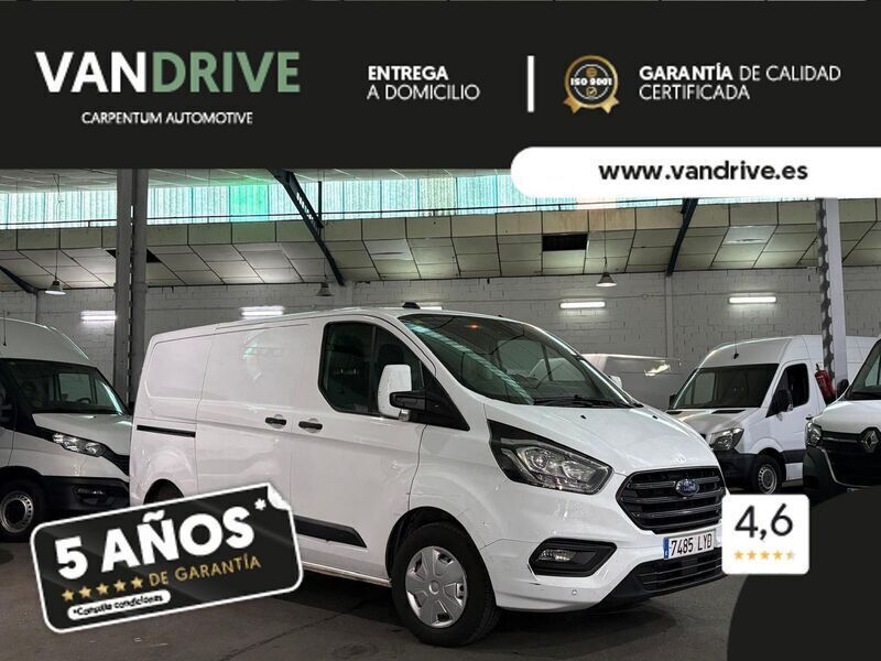 Blanco Usado 2022 Ford Transit Custom Trend Van | 18.990 € (Super precio) - Imagen 1/4