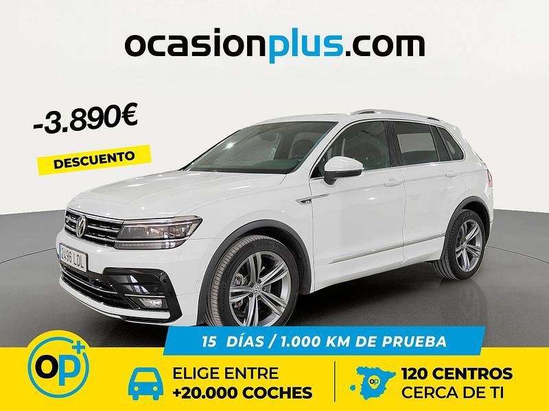 Blanco Usado 2019 VW Tiguan Sportline SUV | 30.450 € (Precio justo) - Imagen 1/4
