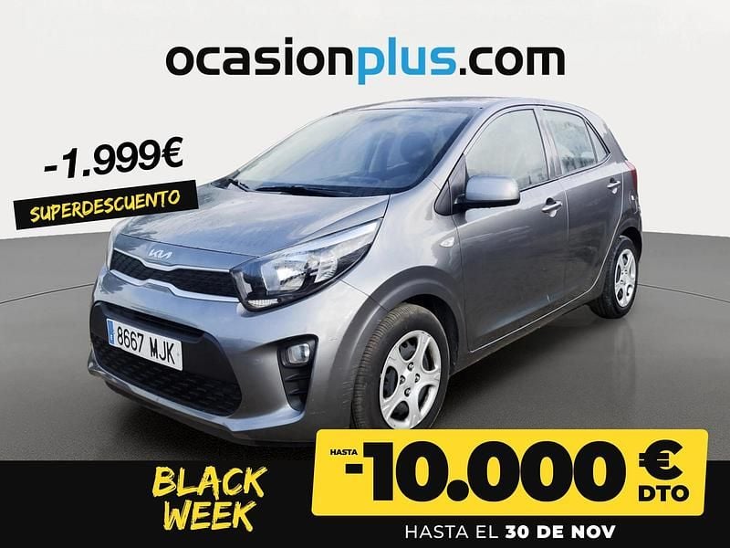 Gris Usado 2023 Kia Picanto Utilitario | 10.990 € (Precio justo) - Imagen 1/4