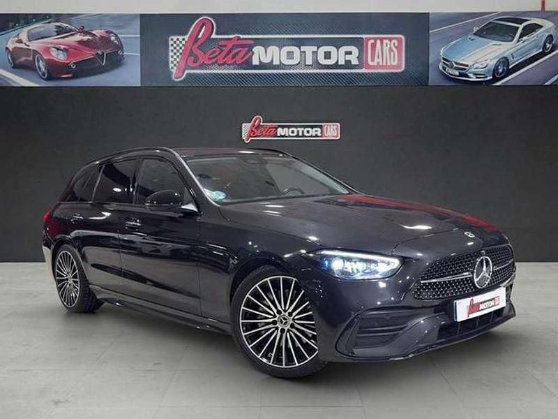 Usado Mercedes C220 200 CV (147 kW) 2022 Gris Familiar