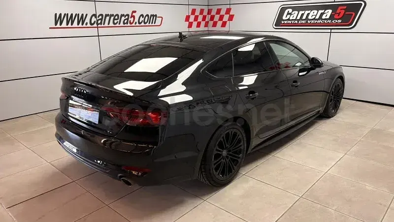 Usado Audi A5 Sportback 190 CV (139 kW) 2019 Gris / plata Utilitario