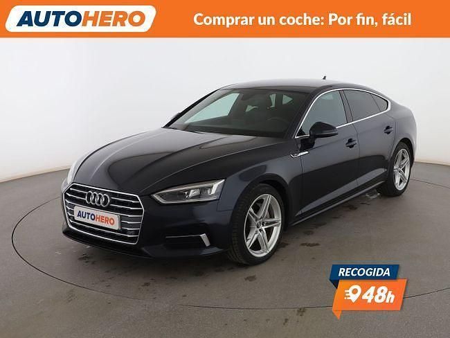 Azul Usado 2017 Audi A5 Sport | 21.599 € (Un poco caro) - Imagen 1/3
