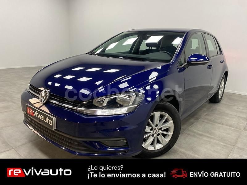 Azul Usado 2019 VW Golf VII Business Familiar | 14.490 € (Caro) - Imagen 1/4