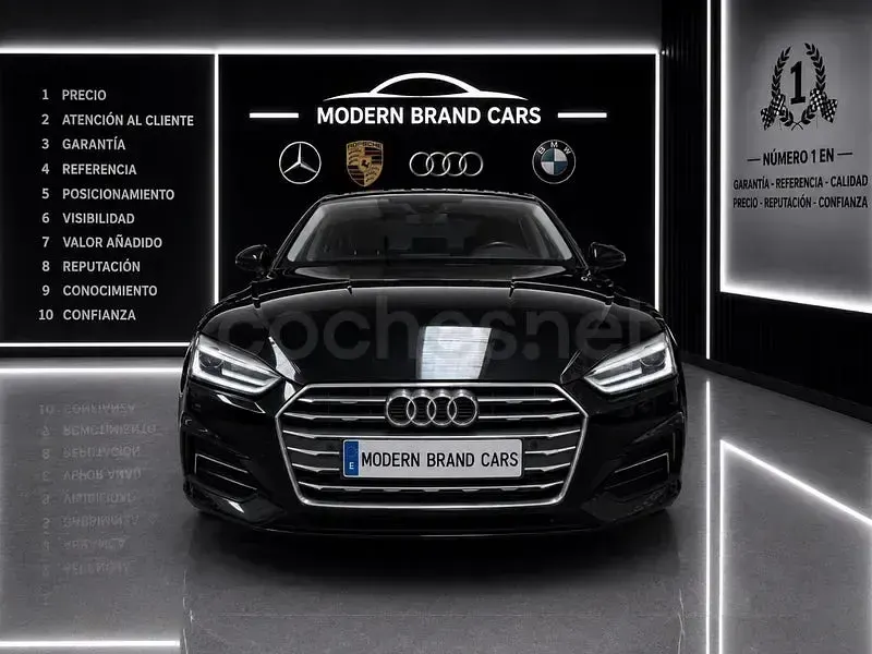 Usado Audi A5 Sportback Ambiente 190 CV (139 kW) 2018 Negro Utilitario