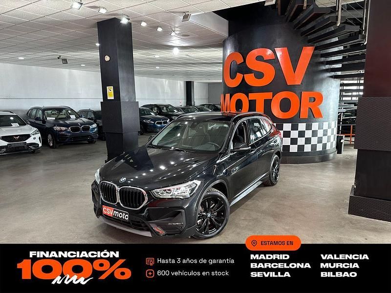 Negro Usado 2021 BMW X1 Advantage SUV | 21.850 € (Buen precio) - Imagen 1/4