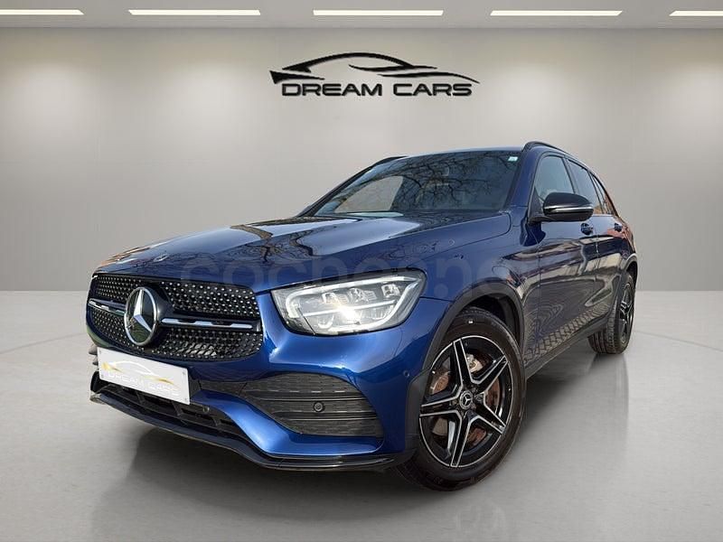 Usado Mercedes GLC220 194 CV (142 kW) 2020 Azul SUV
