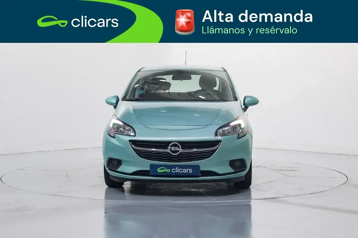 Usado Opel Corsa Selective 90 CV (66 kW) 2016 Azul Utilitario