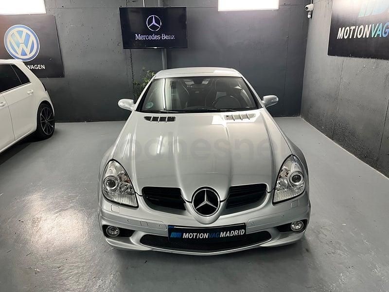 Usado Mercedes SLK55 AMG AMG 360 CV (264 kW) 2007 Gris / plata Descapotable