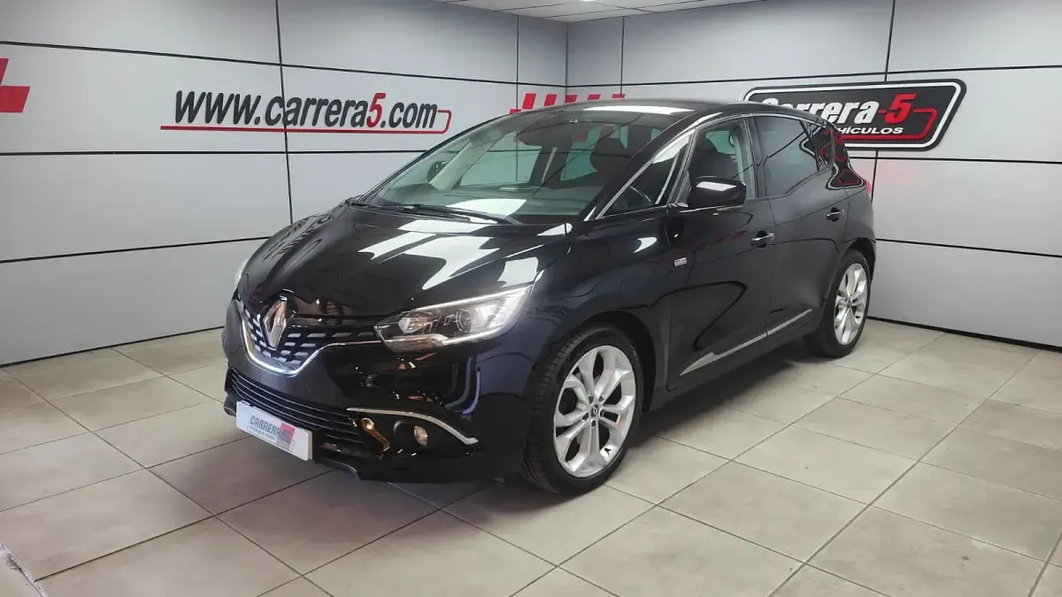 Usado Renault Scénic LIMITED 120 CV (88 kW) 2019 Negro Monovolumen