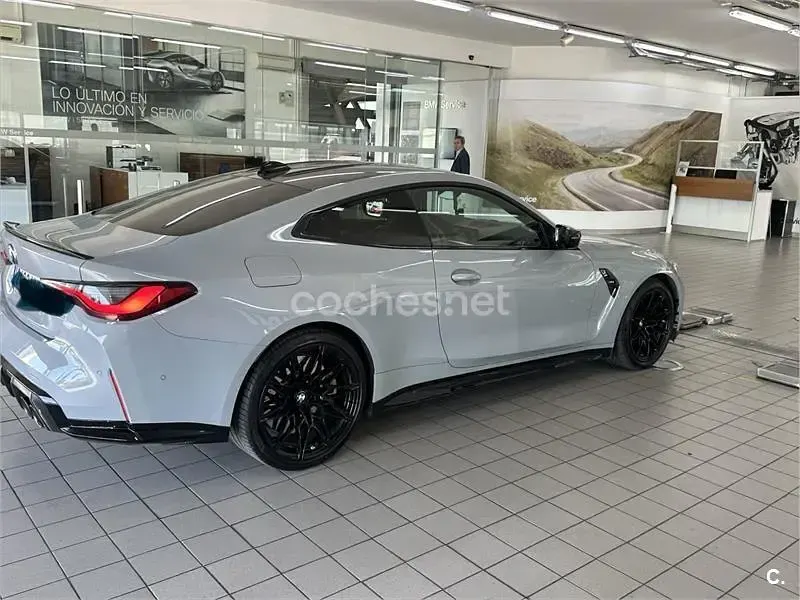 Usado BMW M4 431 CV (317 kW) 2021 Gris / plata Coupe