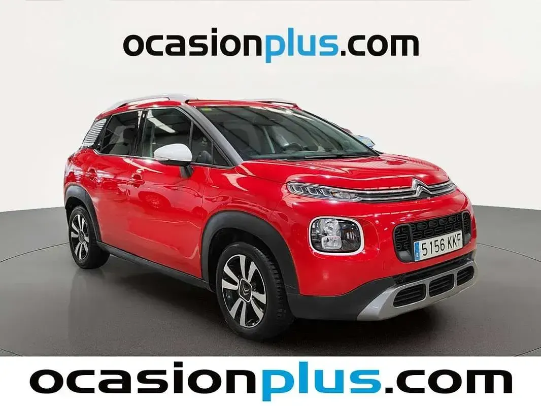 Usado Citroën C3 Aircross Feel 82 HP (60 kW) 2018 Vermelho SUV