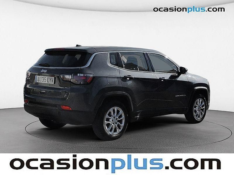 Usado Jeep Compass Longitude 131 CV (96 kW) 2022 Gris SUV