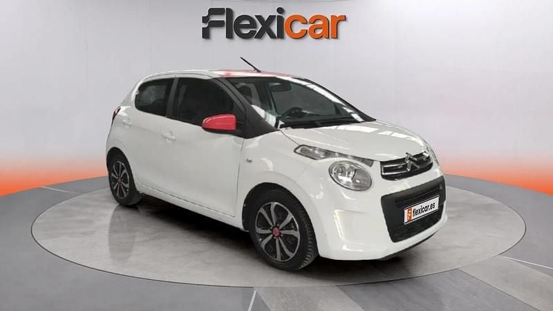 Usado Citroën C1 Feel 82 CV (60 kW) 2016 Blanco Utilitario