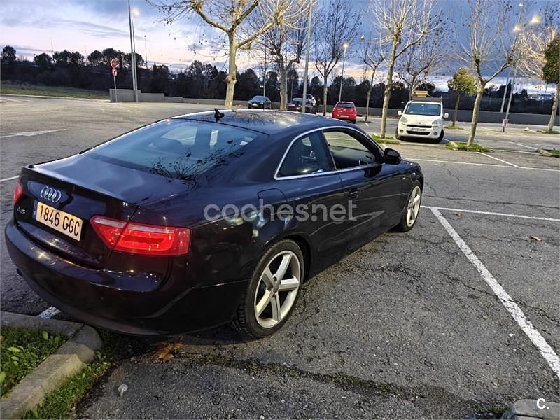 Usado Audi A5 170 CV (125 kW) 2008 Negro Coupe
