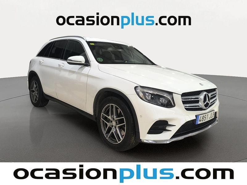 Usado Mercedes GLC250 204 CV (150 kW) 2016 Blanco SUV