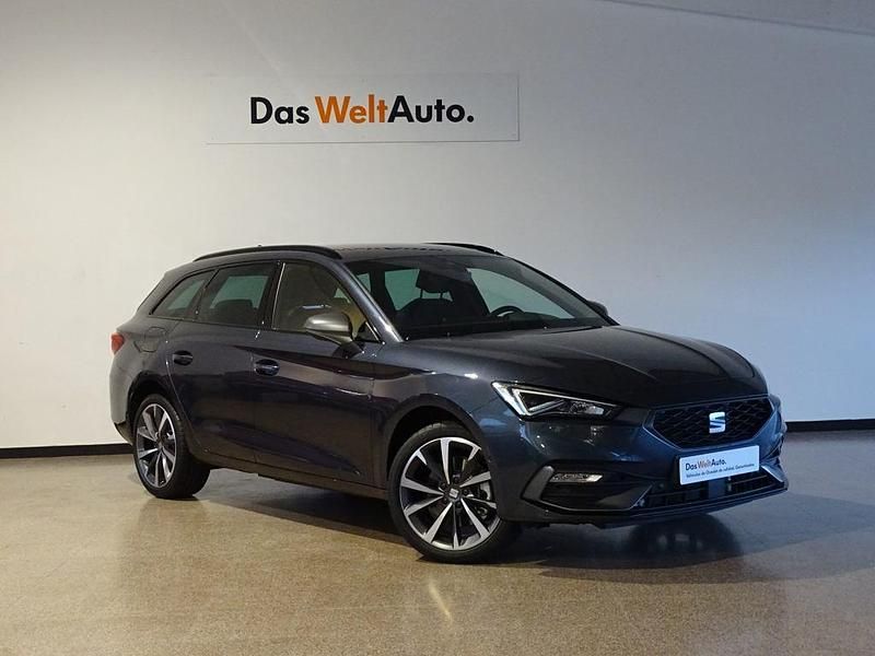 Gris Usado 2020 Seat Leon FR Familiar | 18.900 € (Precio justo) - Imagen 1/4