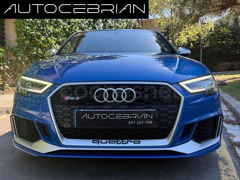 Usado Audi RS3 Advanced 400 CV (294 kW) 2017 Azul Berlina