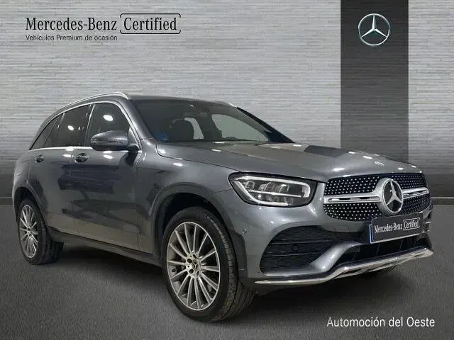 Usado Mercedes GLC300e 306 CV (225 kW) 2022 Gris selenita SUV