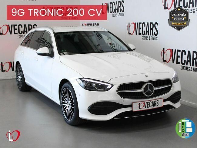Blanco Usado 2022 Mercedes C220 Familiar | 30.700 € (Super precio) - Imagen 1/3