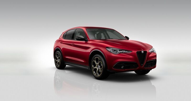 Rojo Nuevo 2025 Alfa Romeo Stelvio SUV | 62.899 € (Precio justo) - Imagen 1/4