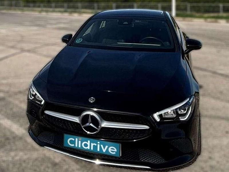 Usado Mercedes CLA200 150 CV (110 kW) 2021 Negro Coupe