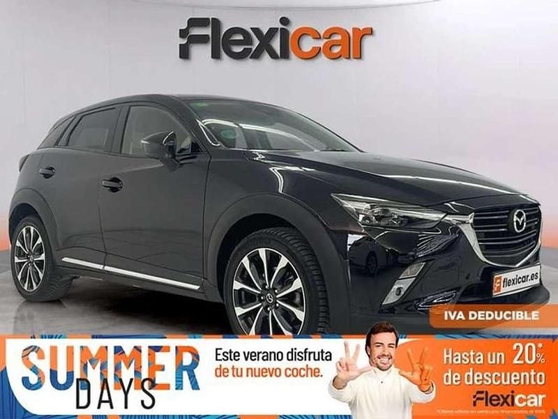 Negro Usado 2019 Mazda CX-3 SUV | 15.990 € (Buen precio) - Imagen 1/4