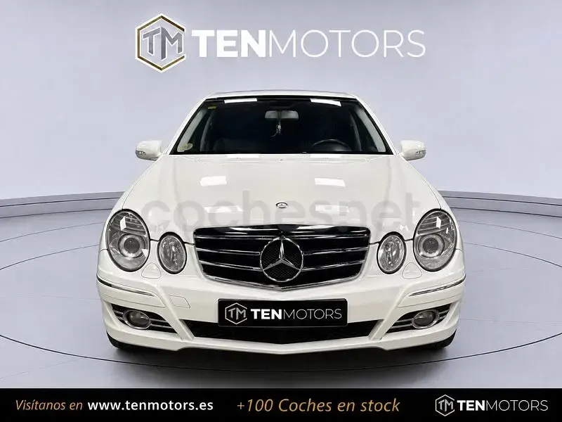 Usado Mercedes E280 Avantgarde 190 CV (139 kW) 2008 Blanco Berlina