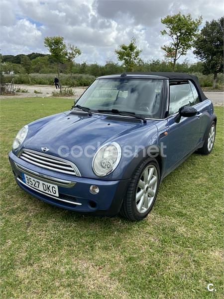 Usado Mini One Cabriolet 90 CV (66 kW) 2005 Azul Descapotable