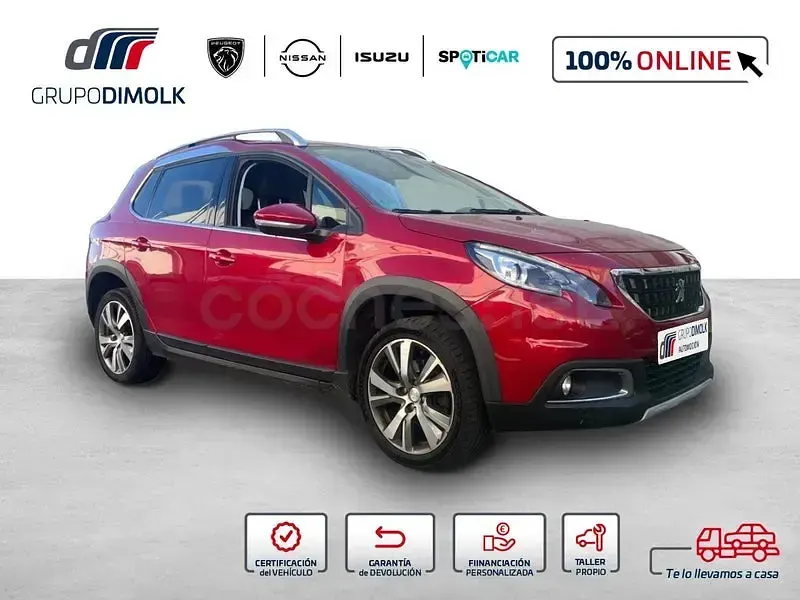 Usado Peugeot 2008 Allure 110 CV (80 kW) 2018 Gris / plata SUV