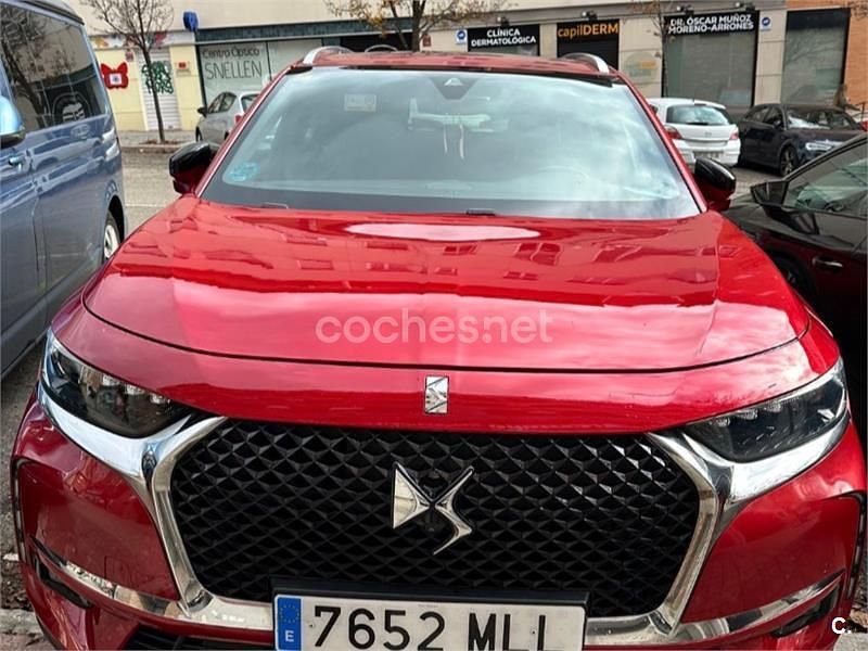 Usado DS Automobiles DS7 Crossback Grand Chic 225 CV (165 kW) 2019 Granate SUV