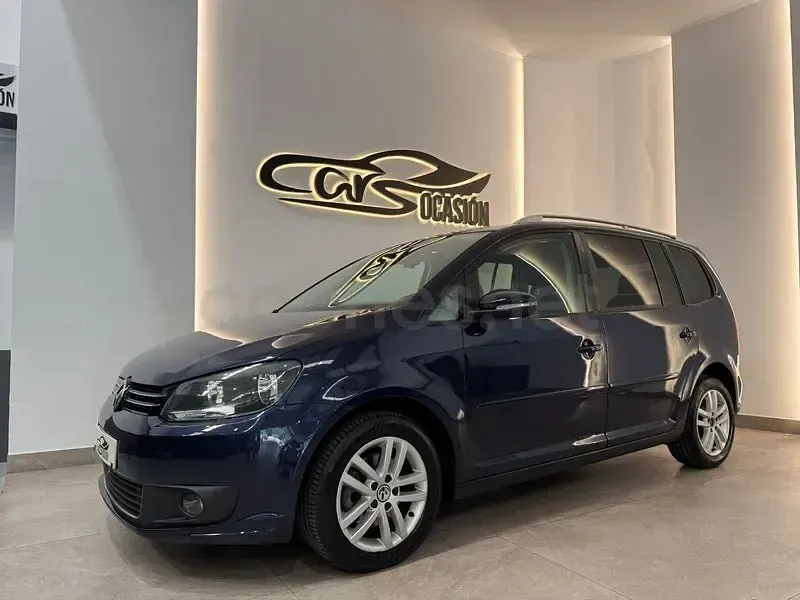 Usado VW Touran Edition 105 CV (77 kW) 2012 Azul Monovolumen