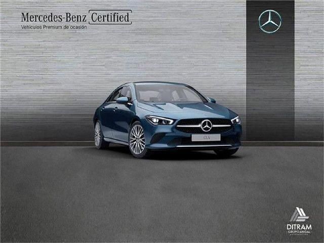 Usado Mercedes CLA250e 218 CV (160 kW) 2022 Azul denim Berlina