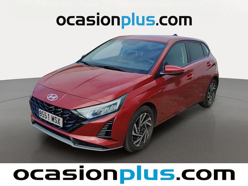 Rojo Usado 2024 Hyundai i20 Utilitario | 17.682 € (Precio justo) - Imagen 1/4