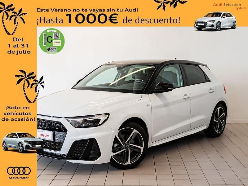Blanco Usado 2024 Audi A1 Sportback Black Edition Utilitario | 26.990 € (Precio justo) - Imagen 1/4