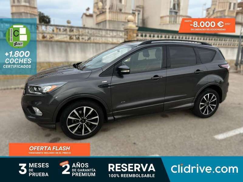 Negro Usado 2017 Ford Kuga ST-Line SUV | 14.290 € (Super precio) - Imagen 1/3