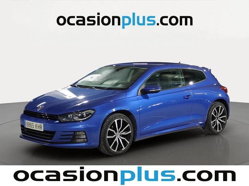 Usado VW Scirocco R-line 125 CV (91 kW) 2018 Azul Coupe
