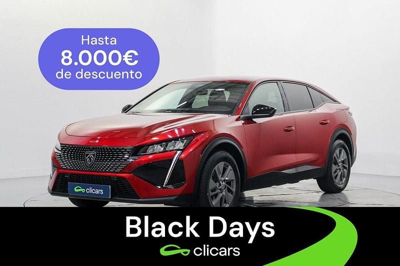 Rojo Usado 2024 Peugeot 408 Allure Berlina | 23.790 € (Super precio) - Imagen 1/4