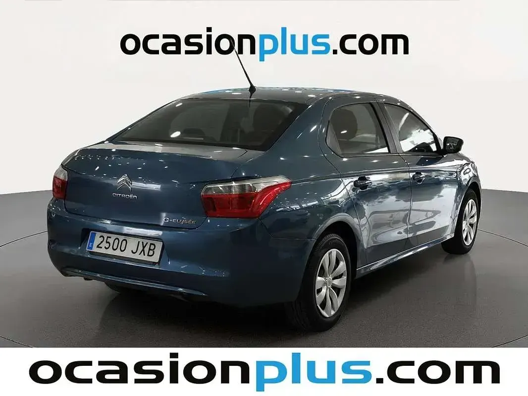Usado Citroën C-Elysee I Seduction 99 CV (72 kW) 2017 Azul Berlina
