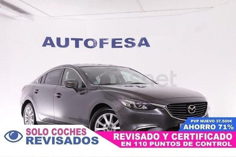 Usado Mazda 6 Style 150 CV (110 kW) 2017 Gris / plata Berlina
