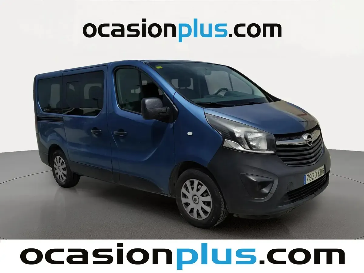 Usado Opel Vivaro S 125 CV (91 kW) 2017 Azul Monovolumen