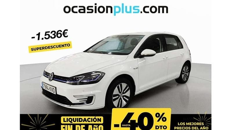 Usado VW e-Golf 100 kW (136 CV) 2019 Blanco Utilitario
