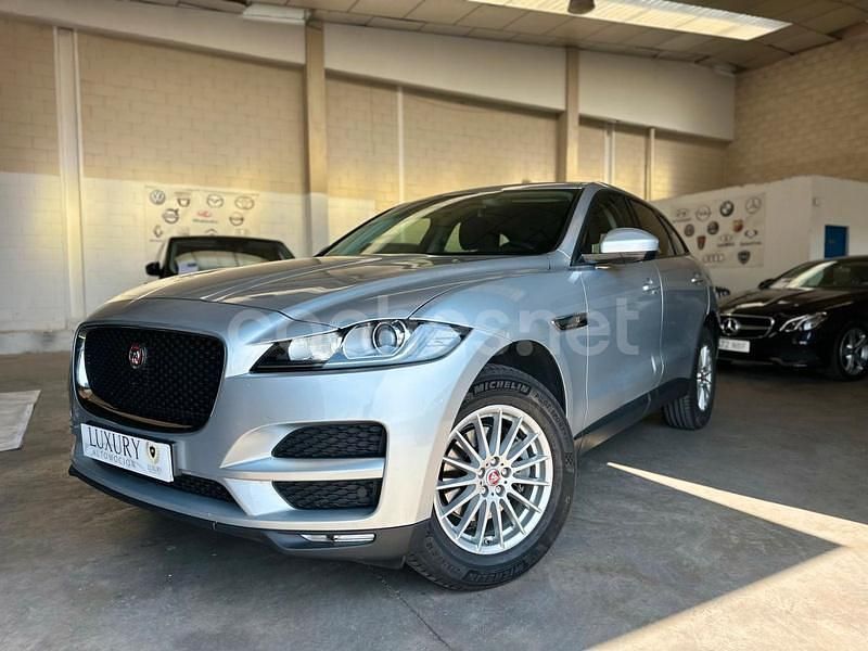 Gris / plata Usado 2017 Jaguar F-Pace Pure SUV | 16.999 € (Precio justo) - Imagen 1/4