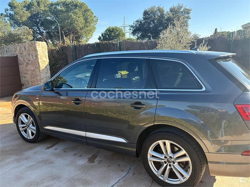 Usado Audi Q7 Sport 218 CV (160 kW) 2015 Gris / plata SUV