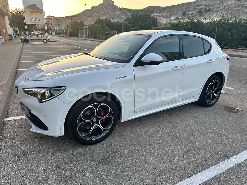 Blanco Usado 2020 Alfa Romeo Stelvio Veloce SUV | 19.900 € (Precio justo) - Imagen 1/4