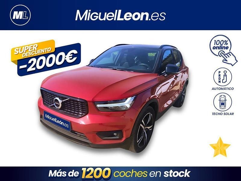Rojo Usado 2021 Volvo XC40 R-Design SUV | 26.985 € (Buen precio) - Imagen 1/2