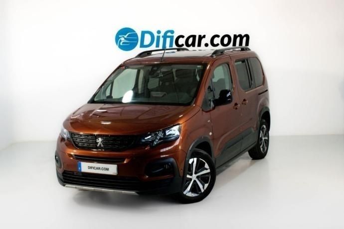 Naranja Usado 2021 Peugeot Rifter GT-line Monovolumen | 19.990 € (Precio justo) - Imagen 1/4