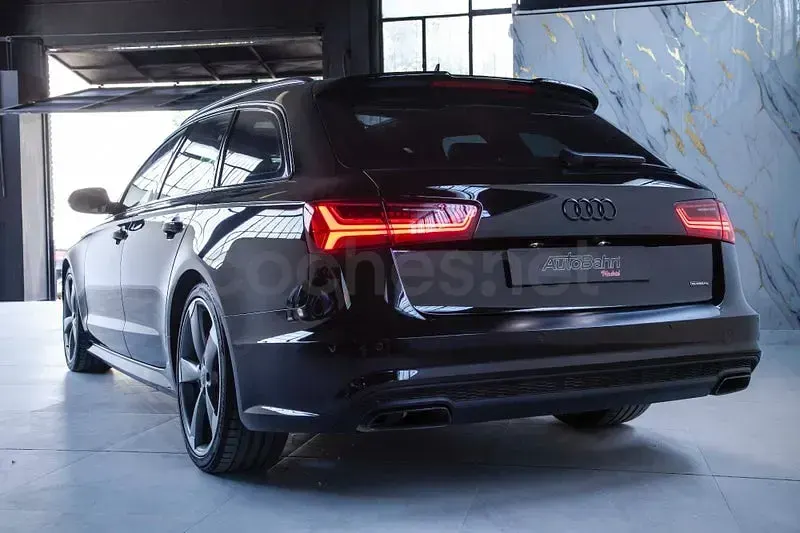 Usado Audi A6 Competition 326 CV (239 kW) 2017 Negro Familiar