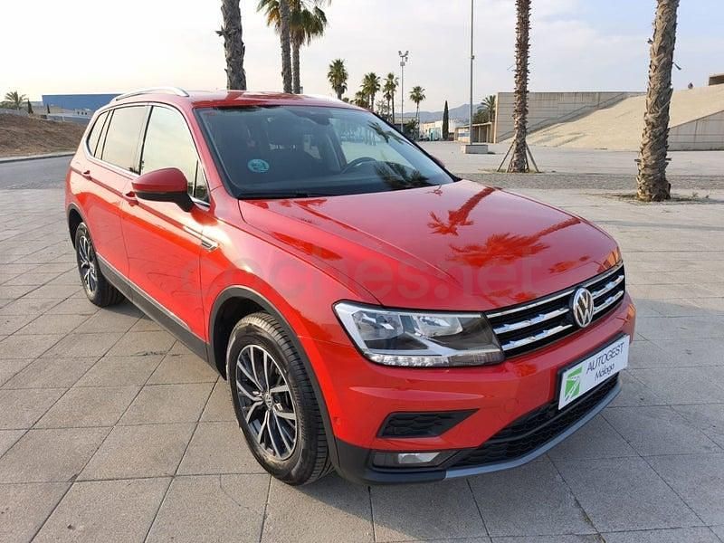 Begagnad VW Tiguan Allspace Advance 150 HK (110 kW) 2021 Orange SUV